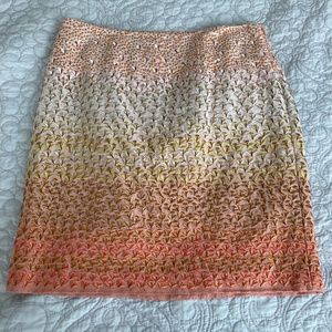 Anthropologie HD in Paris embroidered skirt